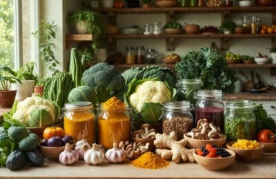 Vegan kitchen pharmacy