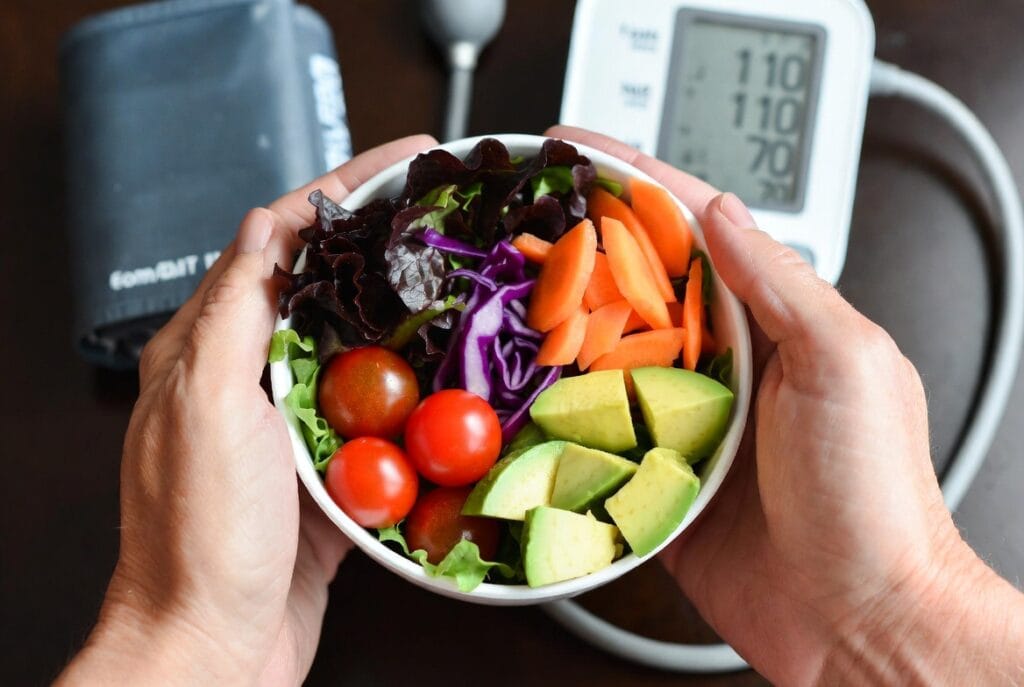 Vegetable plate - prevent heart desease
