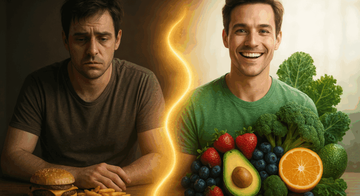 Before and After vegan lifestyle, vegan Diet