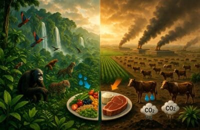 Why Animal Protein Production is an Ecological Disaster: 9 Jaw-Dropping Hidden Costs 1 untouched rainforest vegan protein animal protein